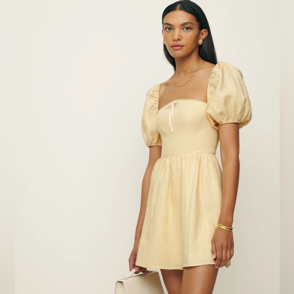 Reformation Malvina Linen Dress